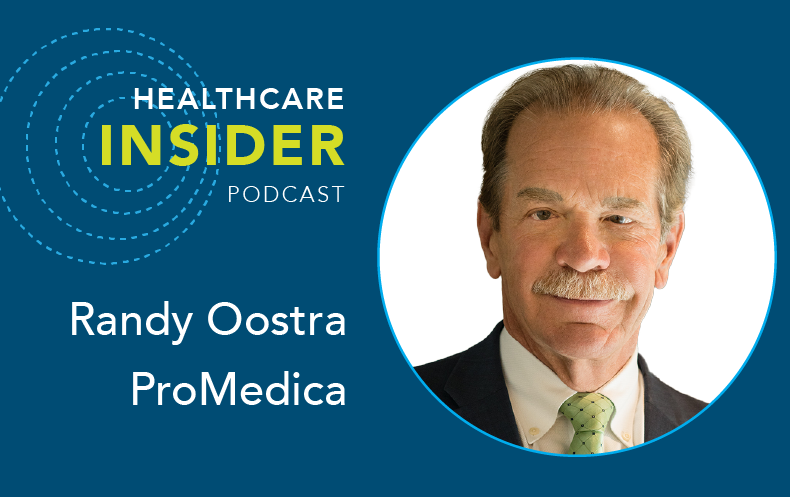 Randy Oostra Healthcare Insider Podcast Graphic Image